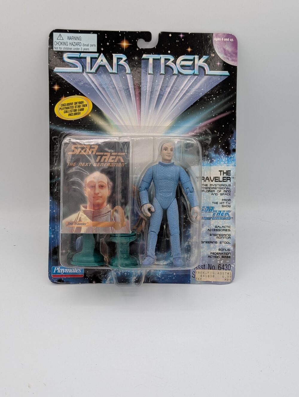 NIP Star Trek THE TRAVELER Action Figure 1995 Playmates Vintage